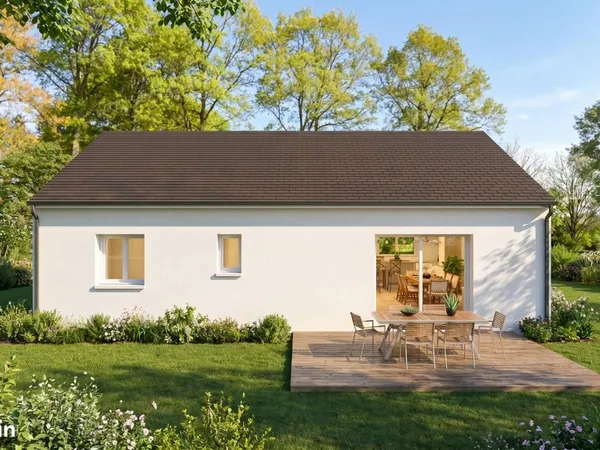 Projet de construction d'une maison 84.71 m² avec terrain à LIGNEROLLES (03)