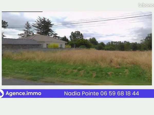 Terrain 1200 m² Lagarde