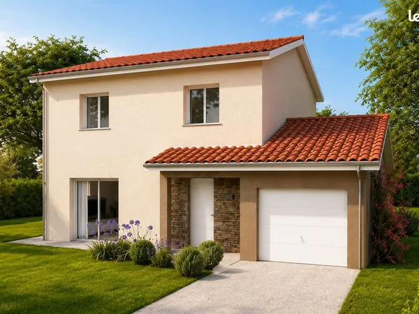 Projet de construction d'une maison 80 m² avec terrain à PARCIEUX (01)