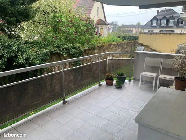SAVERNE - T2 avec balcon avec cave et garage