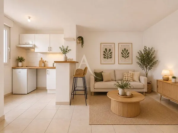 Appartement 1 pièce 27 m²