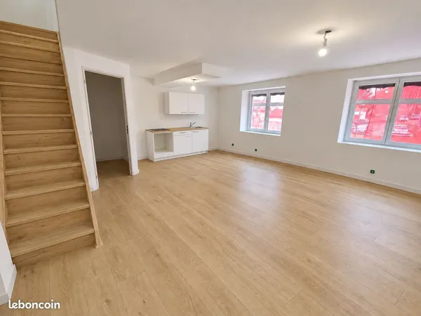 à louer - t2 rénové à oyonnax - logement réservé action logement