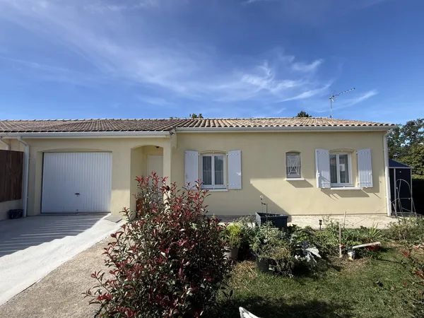 Maison 3 chambres avec jardin