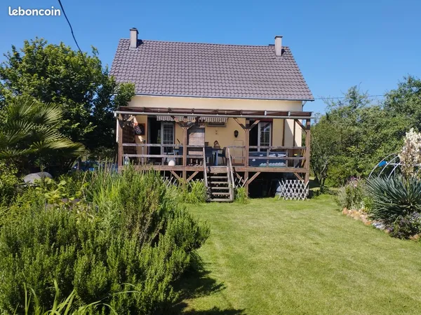 5 mns de ST GAULTIER sur 1 hectare 200