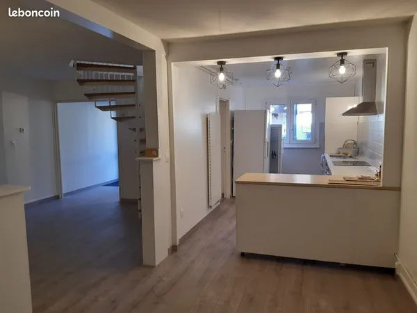 Maison.5 pièces.jardin.100m2
