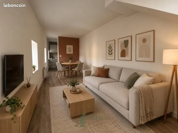 Duplex 3 pièces 59 m²