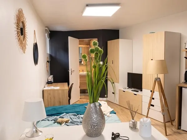 Studio 1 pièce 19 m²