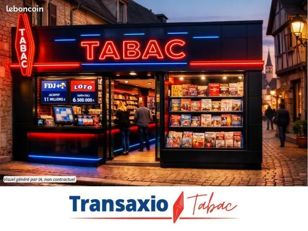 Fonds de commerce tabac, FDJ, PMU Strasbourg