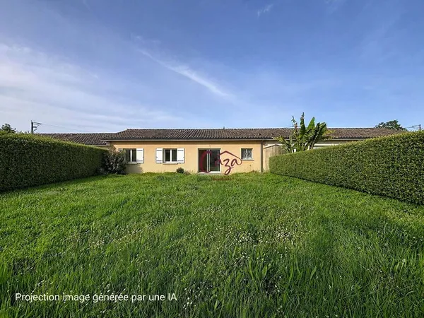 Maison de plain-pied 4 pièces 84 m²
