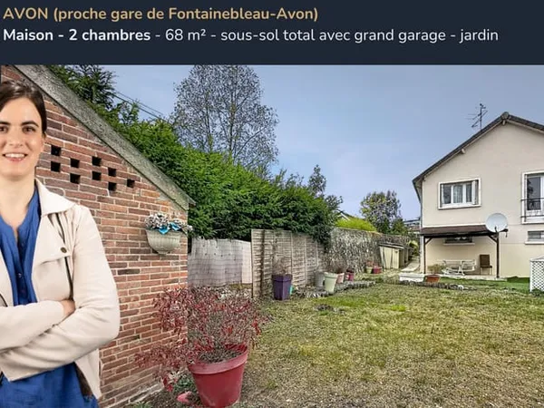 Von, Maison indépendante avec jardin, garage et sous-sol total, à 6 min de la gare