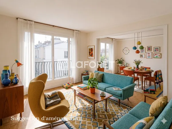 Appartement 5 pièces 107 m²