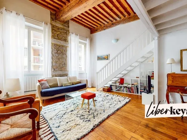 Bel appartement T3 bis de 67 m² - 2 vraies chambres - Haut des Pentes de la Croix-Rousse
