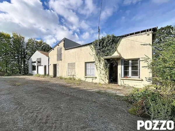 À VENDRE ? MAISON À RÉNOVER AVEC HANGAR ET GRAND TERRAIN ? PRESLES (14)