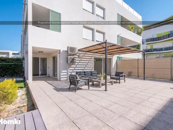 Appartement T3 de 62 m² à Castelnau-le-Lez 34170, Chemin du Sablassou