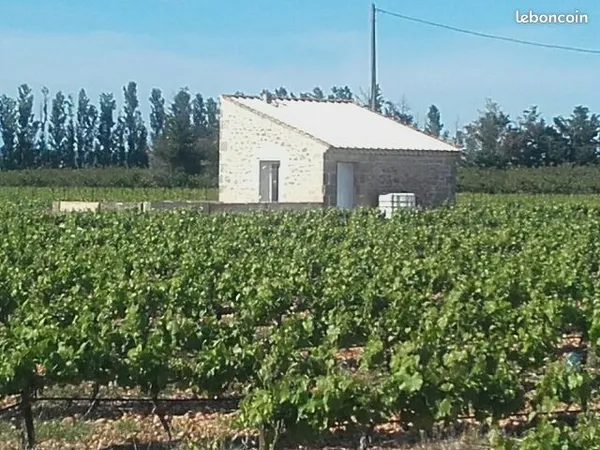 Mazet restauré en pleine campagne