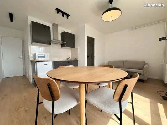 Appartement 2 pièces meublé 23 m²