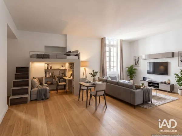 Appartement 1 pièce 49 m²