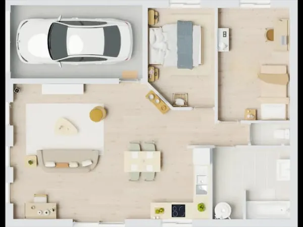 Maison neuve 5 pièces 92 m²