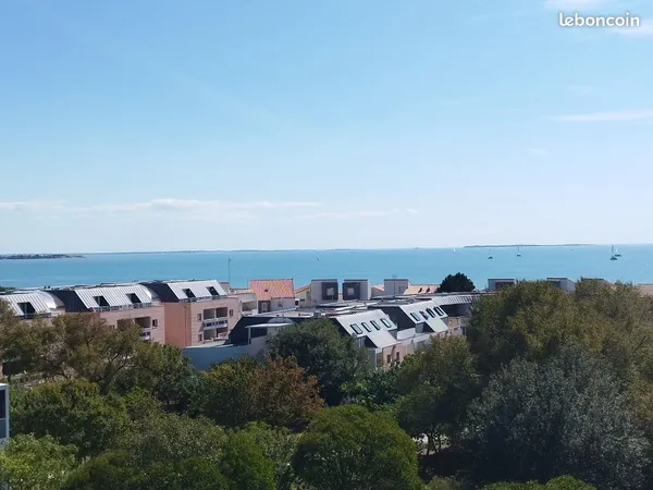 La Rochelle-Les Minimes Appmt rare, vue mer exceptionnelle