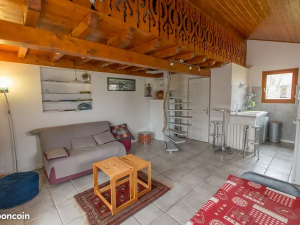 PARTICULIER - T1 + mezzanine 35 m² - Samoëns centre - 595 CC