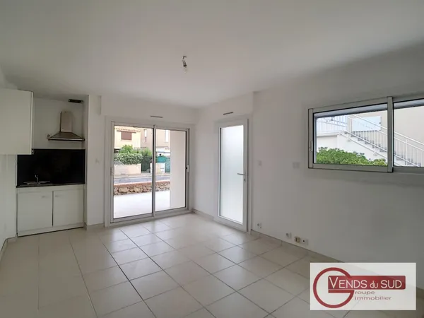Appartement en rez-de-jardin 2 pièces 33 m²
