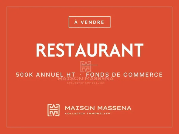 Restaurant à céder quartier de Magnan à Nice