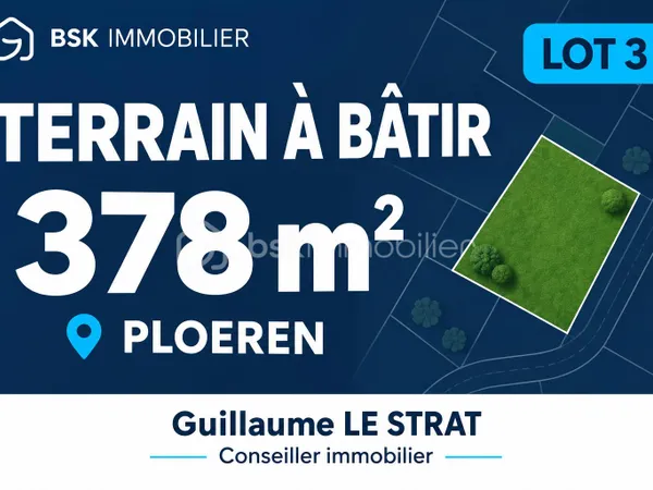 Terrain 378 m²