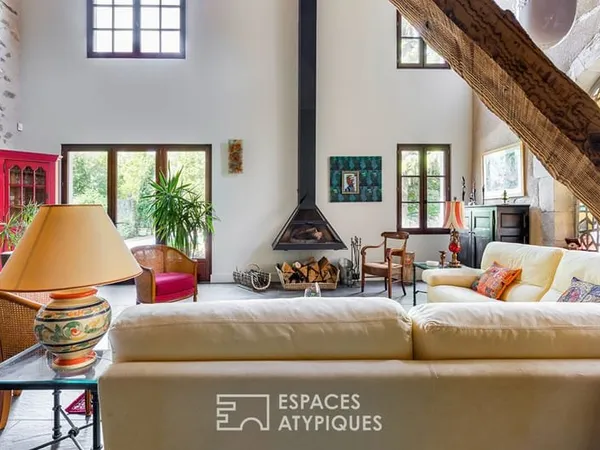 Maison de caractère avec piscine