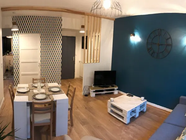 Appartement centre ville de 76m2 3 chambres