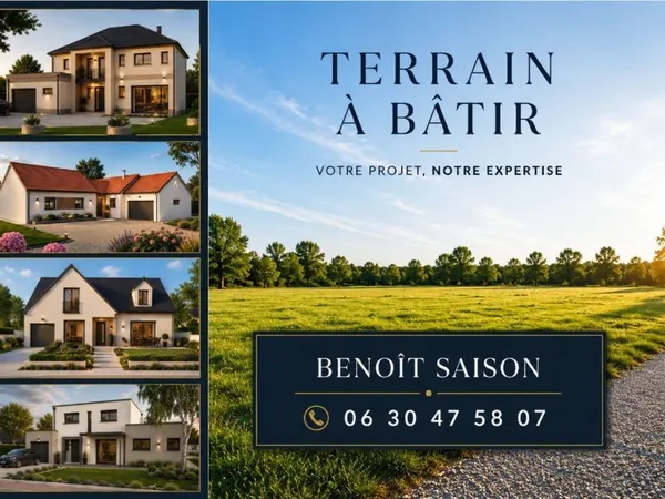 Terrain 605 m²