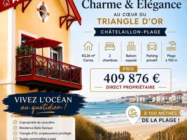 Vends appartement