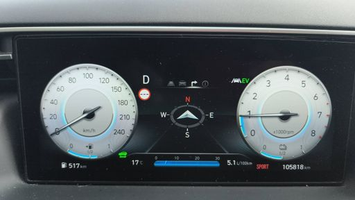 Hyundai Tucson 1.6 T-GDi 230 Hybrid BVA6 - Creative – 2021 – 105818 km – Hybride essence – Boîte Automatique — photo 19