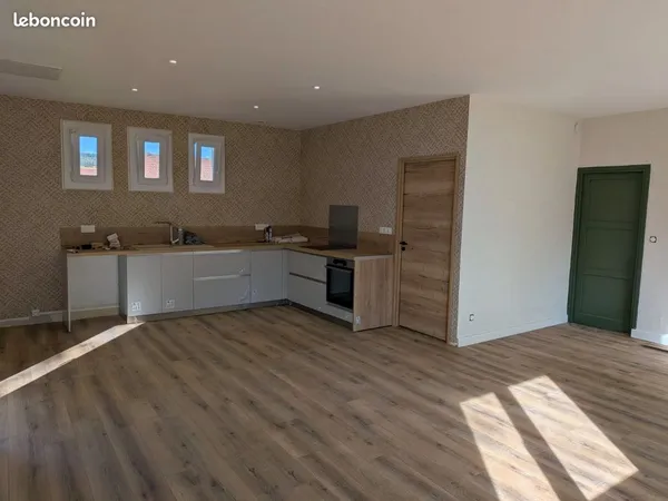Maison 3 pièces jardin rénovée totalement