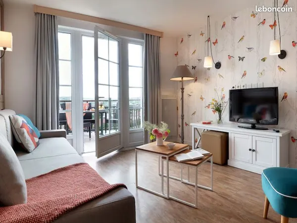 Appartement meublé à louer à Houlgate