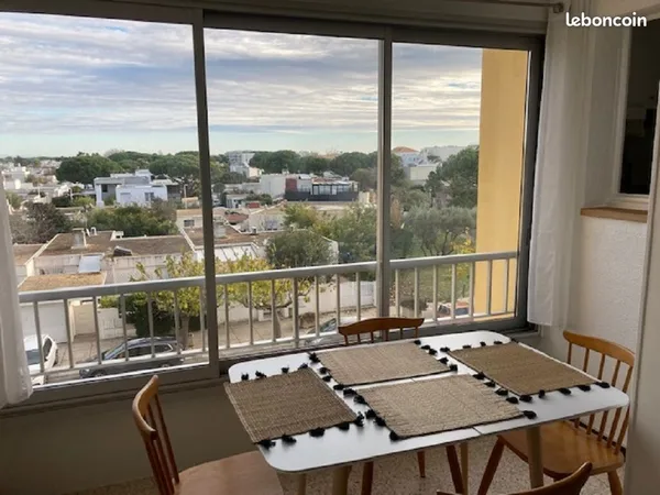 Appartement meublé 27m² Carnon