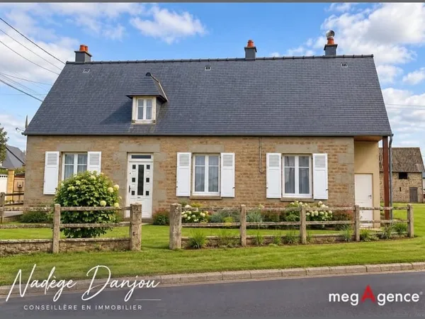 MAISON EN PIERRE A RENOVER DEPENDANCES TERRAIN DE 1528 M2 SOULEUVRE EN BOCAGE