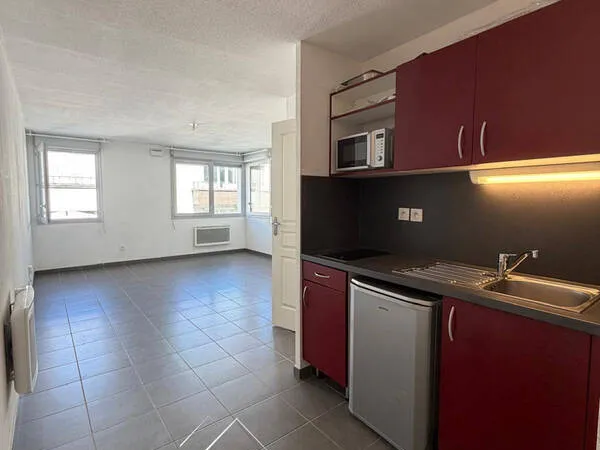 Grand studio de 31 m2 dans une residence recente de 2012