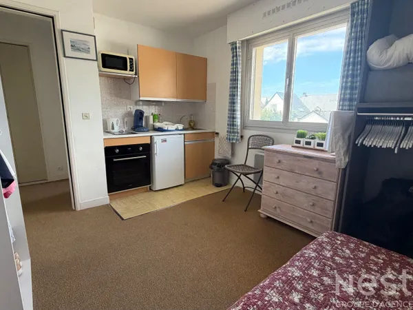QUIBERON - Appartement à vendre de 17 m² à 50 mètres de Port-Haliguen avec parking et cave !