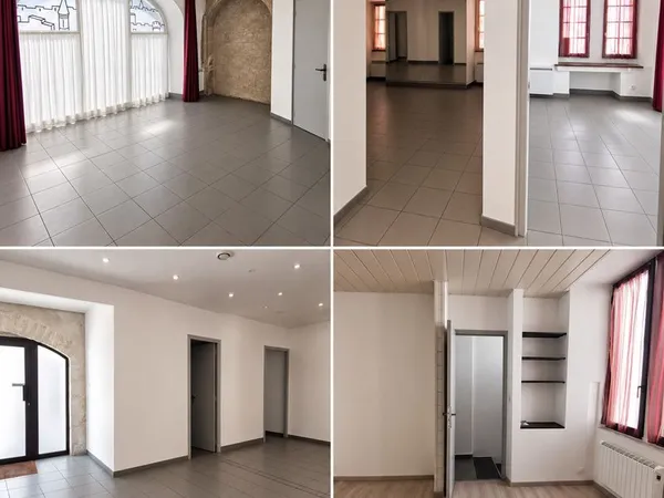 Local professionnel ou commercial 60m2 avec terrasse et parking - Centre historique de Dole