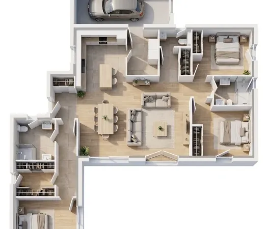 Maison neuve 4 pièces 109 m²