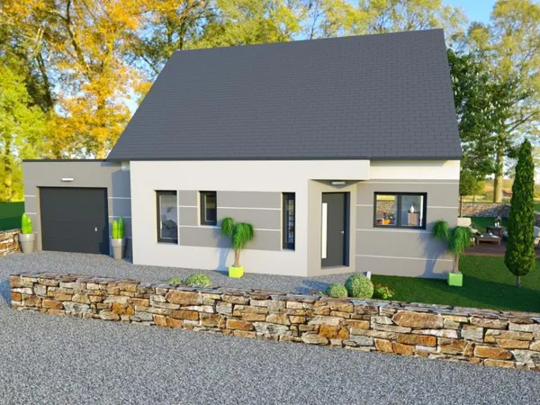 Maison 3 pièces 80 m²
