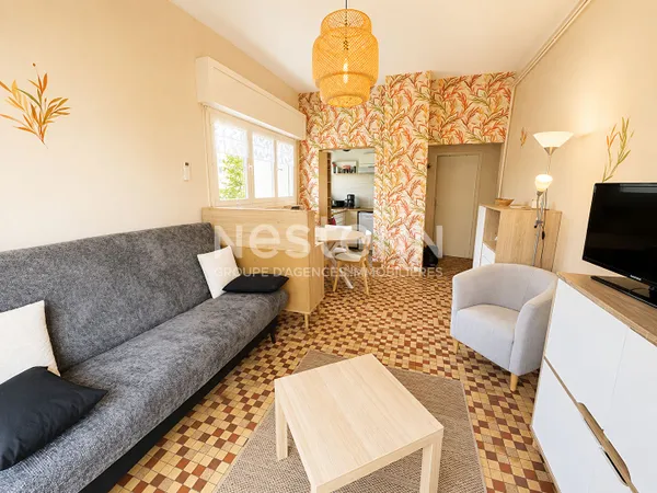 EXCLUSIVITE FABRON - BEAU STUDIO - VUE MER - PARCS - A DEUX PAS DE LA PROMANDE DES ANGLAIS