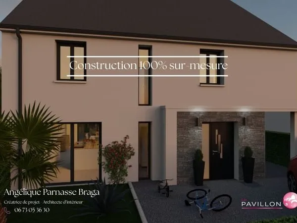 Projet de construction d'une maison 130 m² avec terrain à SALINS (77)