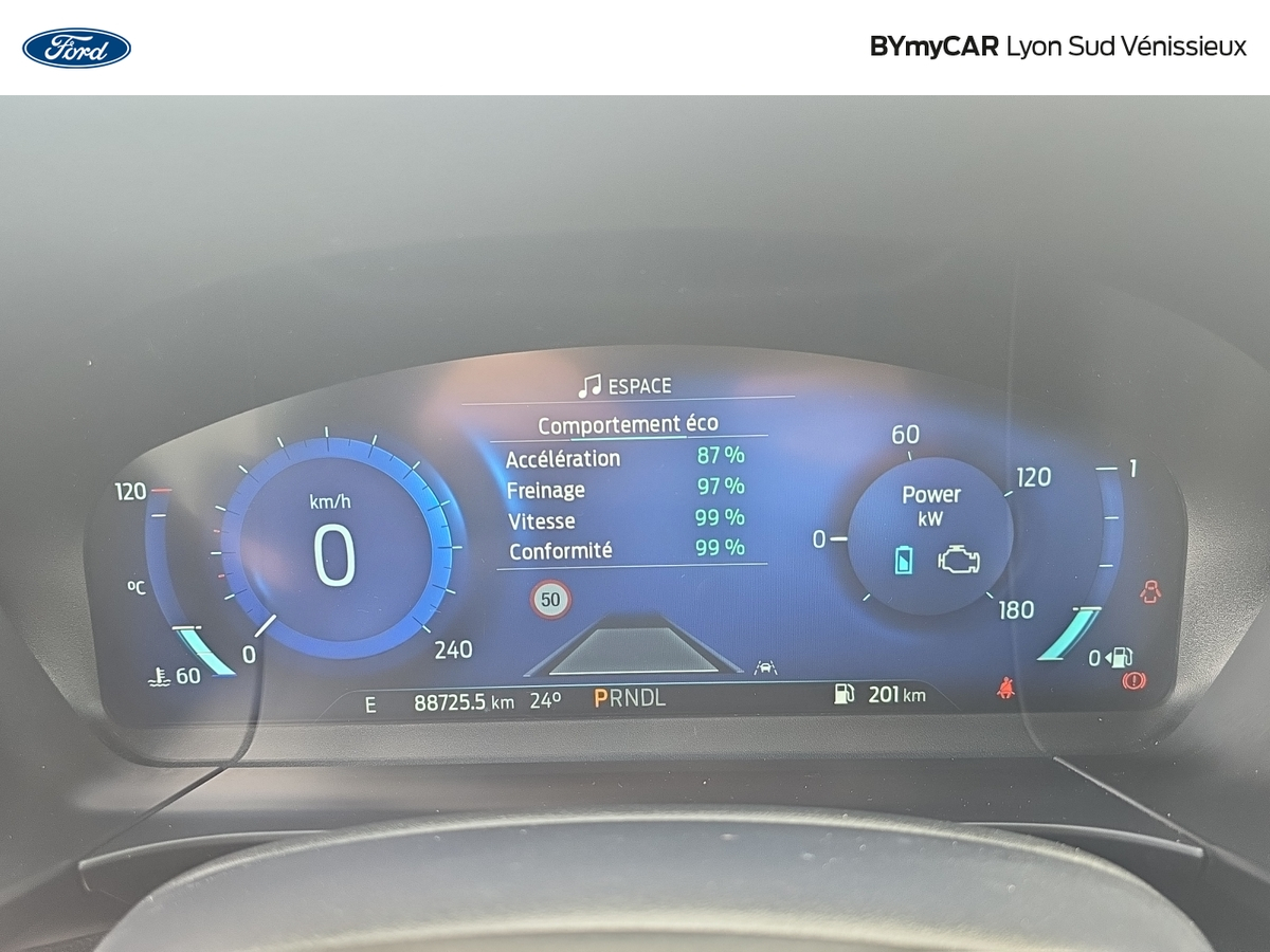 Ford Kuga 2.5 Duratec 190 ch FlexiFuel FHEV E85 Powershift — photo 19