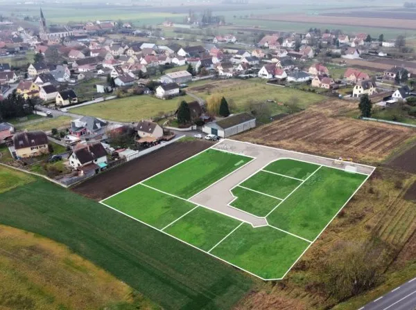 Terrain en individuel 513 m²