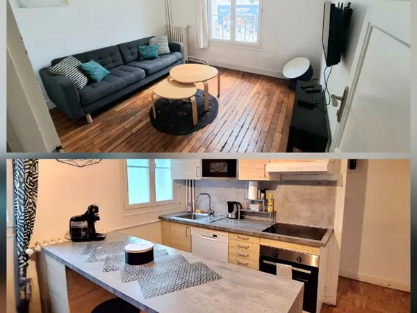Appartement T3 Meublé, Proche Gare