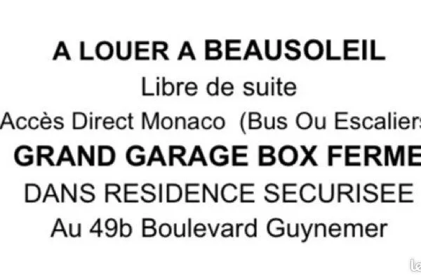Double Box Beausoleil à louer