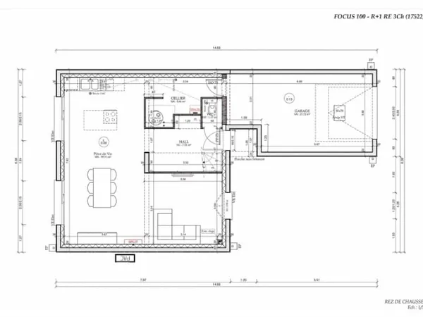 Maison neuve 4 pièces 80 m²