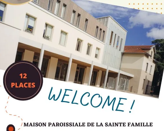 Loue dans un foyer d'étudiants catholique - 6 chambres, 146m², Villeurbanne (69)