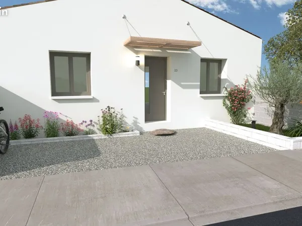 Projet de construction d'une maison 62.5 m² avec terrain à LE FENOUILLER (85)